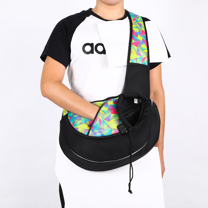 Portable Crossbody Bag for Pets
