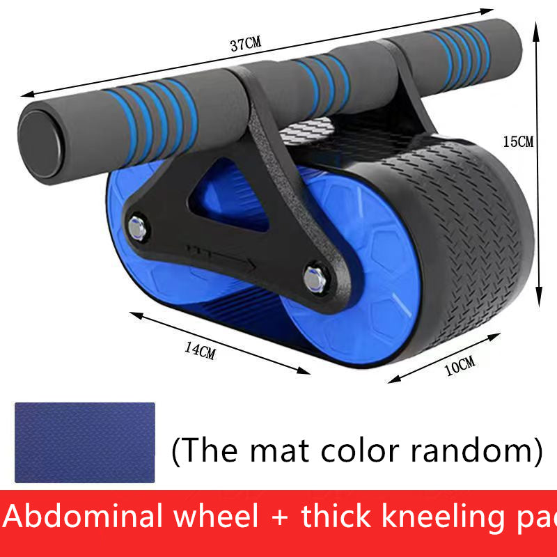 Double Wheel Abdominal Exerciser Rebound