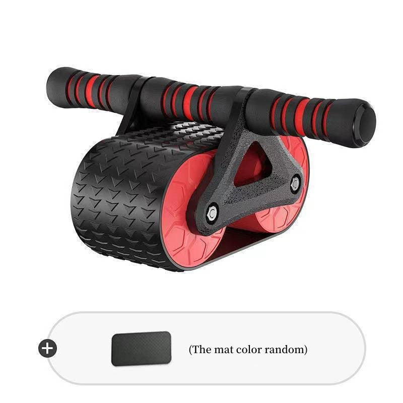 Double Wheel Abdominal Exerciser Rebound