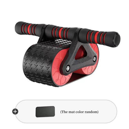 Double Wheel Abdominal Exerciser Rebound